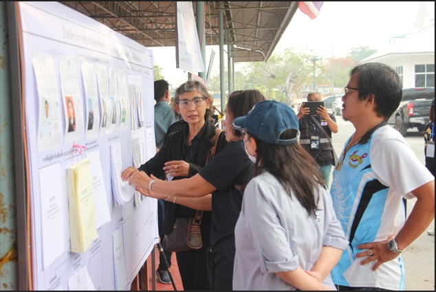 ภาพรวมผู้ใช้สิทธิเลือกตั้ง จ.อ่างทองช่วงเช้าคึกคัก แม้บางหน่วยยังบางตา พบผู้สูงอายุหย่อนบัตรผิดหีบ 1 ราย ผอ.กกต.อ่างทองยืนยันเสียงไม่หาย มีระเบียบรองรับ
